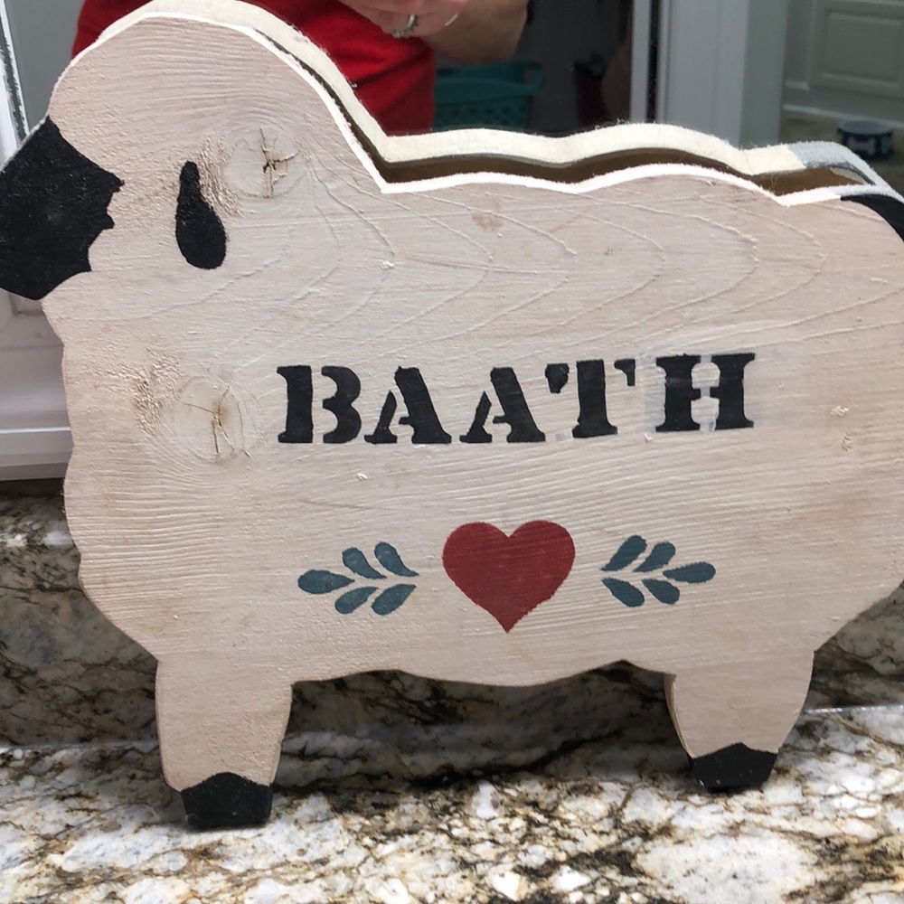 Decorative Hanging for the bath